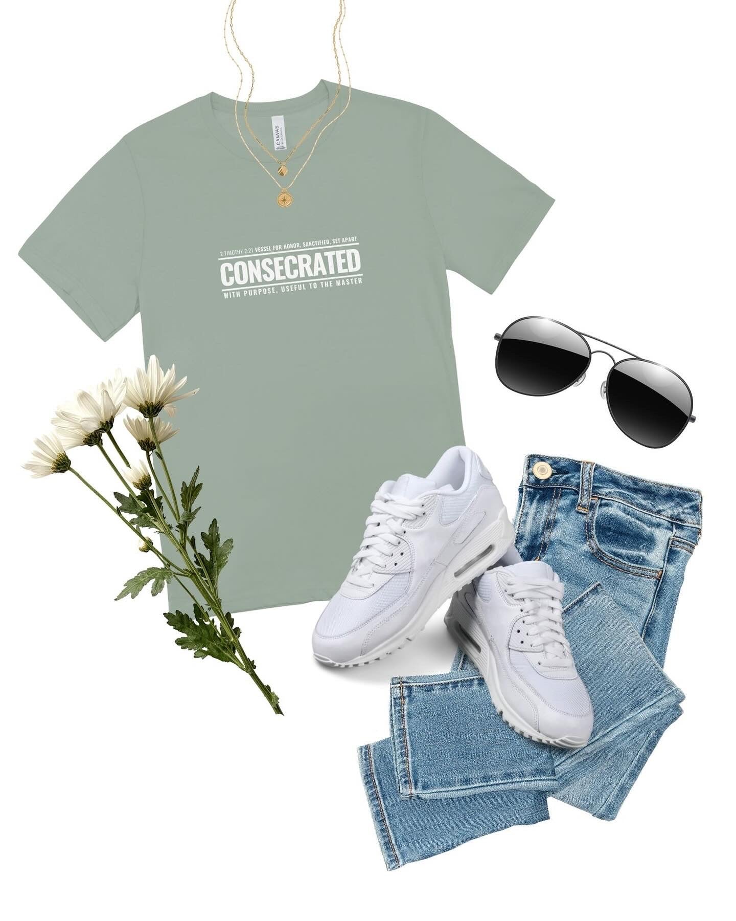 Live for Him collection: Consecration shirt